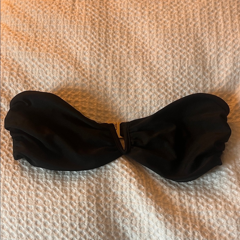 Kulani Kinis Black Bandeau Bikini Set - Picture 3 of 6